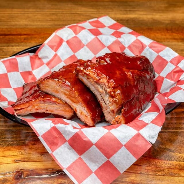 Half Slab Bbq Ribs.
