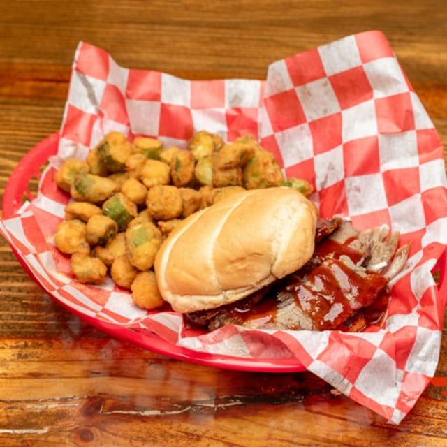 Bbq Beef Brisket Sandwich.