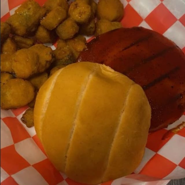 Bbq Bologna Sandwich.