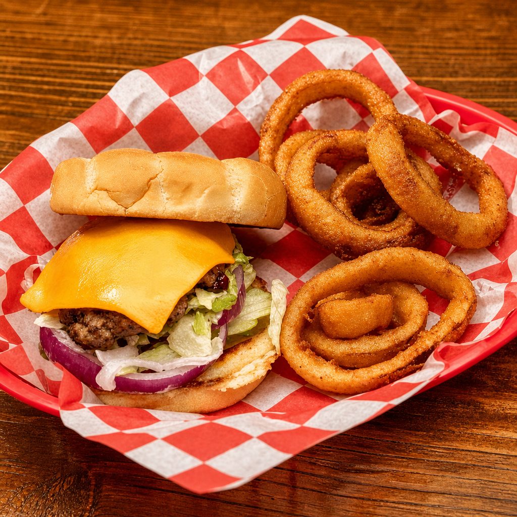Chz Burger.