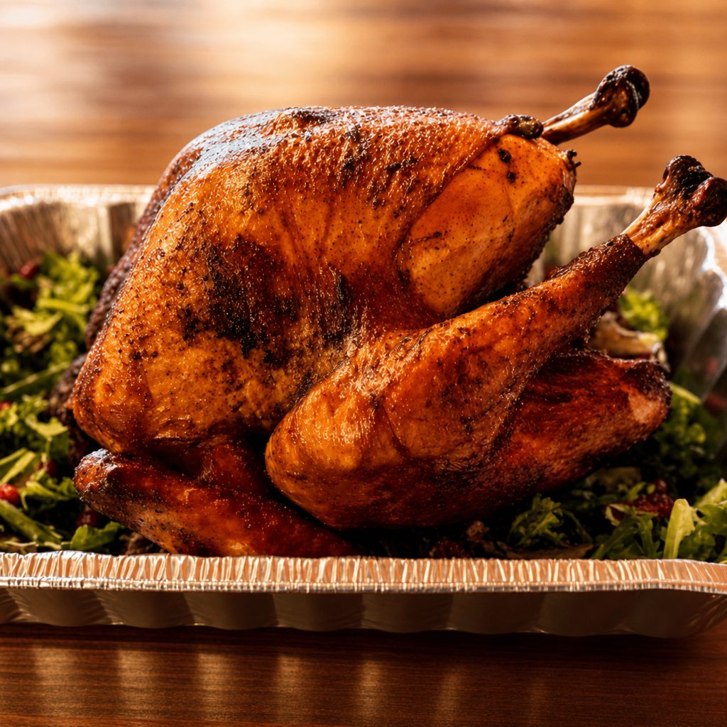 Southern BBQ Rub Turkey.