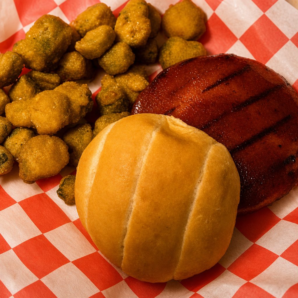 Bbq Bologna Sandwich.