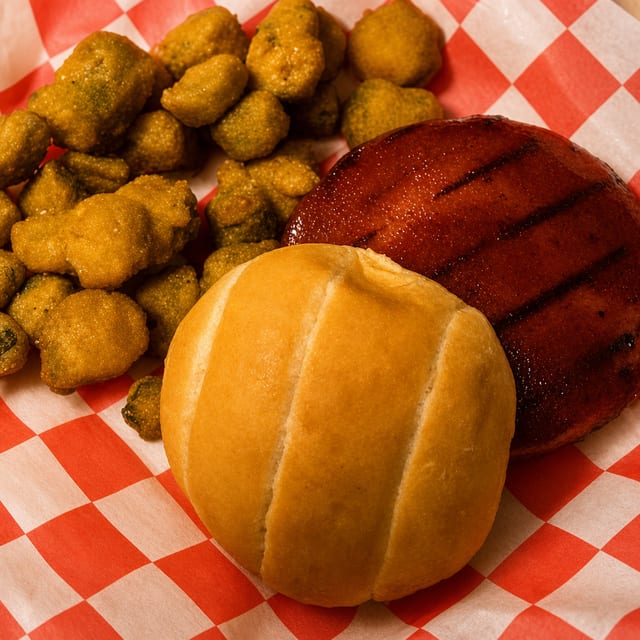 Bbq Bologna Sandwich.
